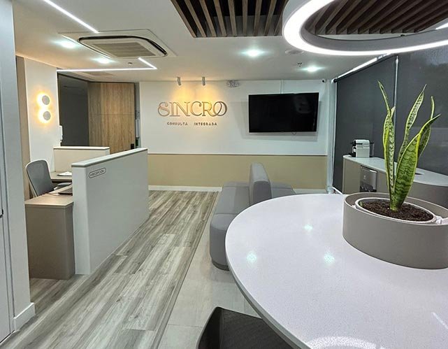 Espacio de atención de Sincro Salud, imagen de su sitio oficial